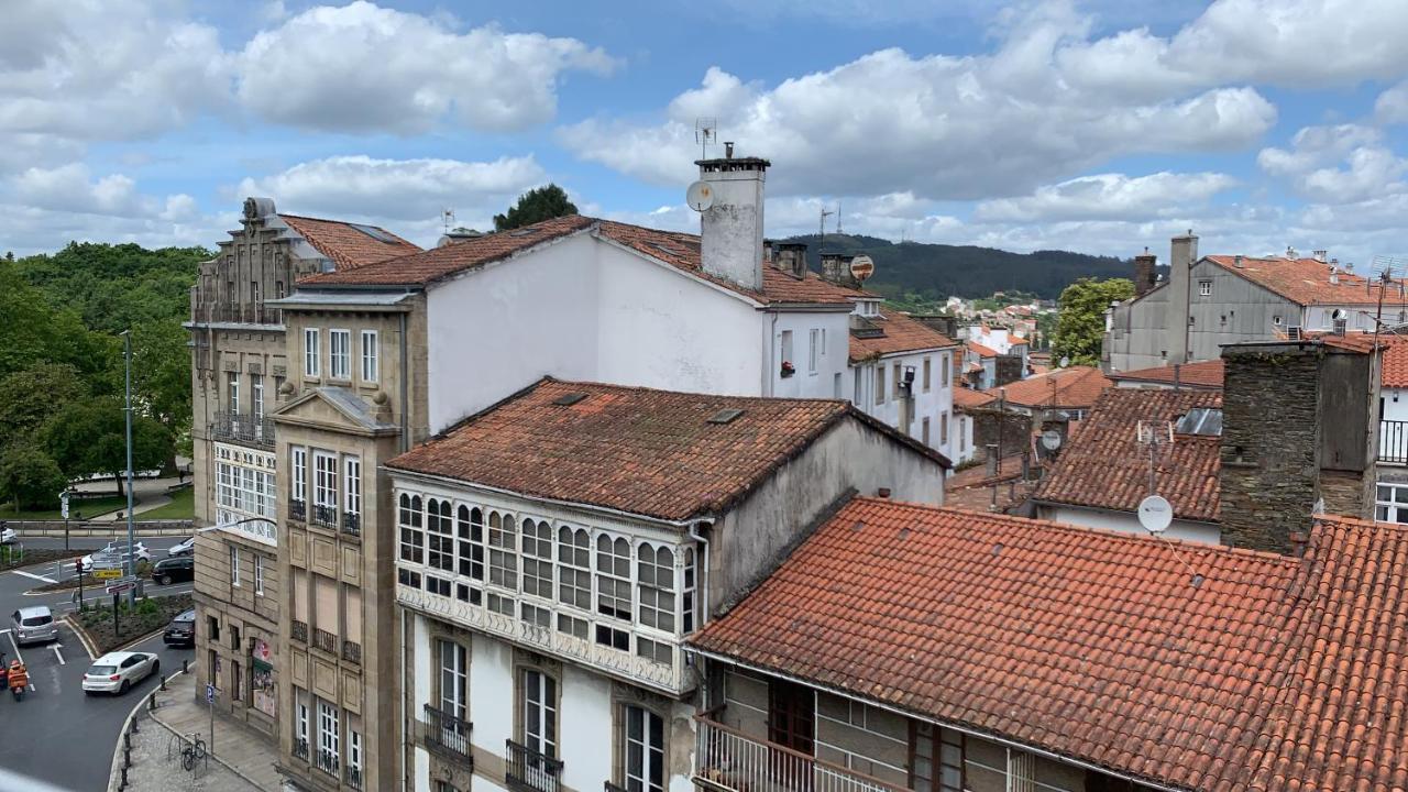 Hostal Pension "Centro" 圣地亚哥－德孔波斯特拉 外观 照片